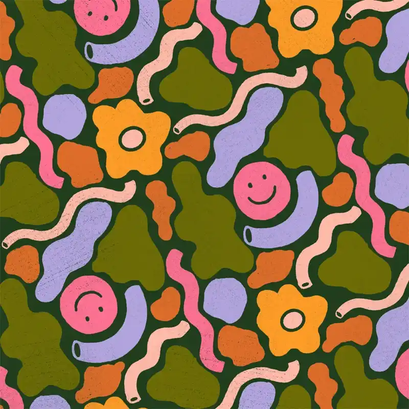 Flores en el jardín cósmico